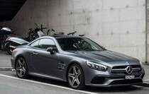 Dies ist die sechste Generation des Mercedes-Benzz Sl Klasse. Foto: Zürich oerlikon, November 2018