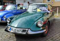 =Citroen DS 21, Bj. 1967, 2160 ccm, 100 PS, ausgestellt beim Sockenmarkt in Lauterbach, 09-2018
