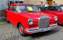 =MB 190 D, Bj. 1964, 1974 ccm, 55 PS, ausgestellt beim Sockenmarkt in Lauterbach, 09-2018
