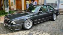 =BMW 635 CSi, Bj. 1977, 3500 ccm, 218 PS, ausgestellt beim Sockenmarkt in Lauterbach, 09-2018
