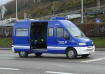 =Fiat Ducato vom THW Ortsverband WIDDERN eingesetzt zur Verkehrlenkung anl. des Weihnachtsmarktes in Bad Wimpfen, 12-2018