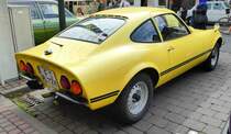 =Opel GT/J, Bj. 1972, 1,9 l, 90 PS, im Originalzustand, ausgestellt in Lauterbach, 09-2018
