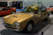 1968-er Maserati Quattroporte, fotografiert auf der Auto Zürich am 09.11.2018