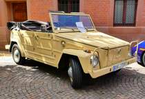 =VW 181, ausgestellt beim Hünfelder Stadtfest, 08-2018