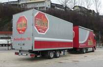 =MAN-Hängerzug der Fahrschule RENOTH steht im Dezember 2018 in Berchtesgaden