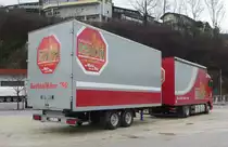 =MAN-Hängerzug der Fahrschule RENOTH steht im Dezember 2018 in Berchtesgaden