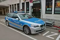 Bundespolizei BMW 5er am 15.12.18 in Heidelberg Hbf