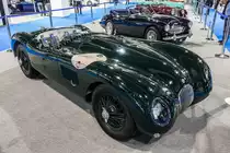 Jaguar C-Type. Foto:  Auto Zürich , November 2018.