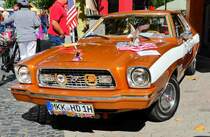=Ford Mustang 2 Hatchback, ausgestellt beim Hünfelder Stadtfest, 08-2018