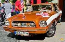 =Ford Mustang 2 Hatchback, ausgestellt beim Hünfelder Stadtfest, 08-2018