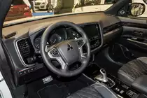 Interieur des Mitsubishi Outlander. Foto: Auto Zürich, November 2018.