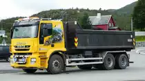 =Iveco Stralis 450-Kipper, gesehen in Norwegen im August 2017