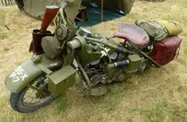 Harley Davidson, Militärausführung für die US-Armee, warbird & oldtimer day Bremgarten 2017