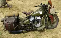 Harley Davidson, Militärausführung für die US-Armee, warbird & oldtimer day Bremgarten 2017