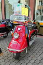 =Heinkel 103 A 2, Bj, 1961, ausgestellt beim Sockenmarkt in Lauterbach, 09-2018