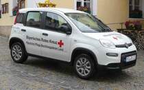 =Fiat Panda vom BRK unterwegs in Berchtesgaden im Dezember 2018
