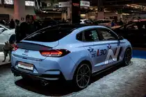 Rückansicht: Hyundai i30 Fastback N. Foto: Auto Zürich, November, 2018