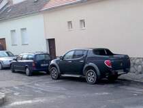 Mitsubishi L200, nach der Rcke.