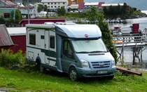 =Ford Transit mit BÜRSTNER-Wohnmobilaufbau, 08-2017