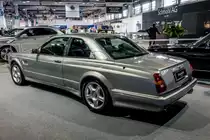 Rückansicht: Bentley Continental R Le Mans. V8 Motor, 426 PS, 875 Nm. Foto: Auto Zürich, November 2018