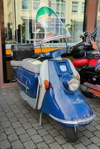 =Heinkel Tourist, ausgestellt in Lauterbach, 09-2018
