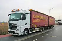 Mercedes Benz Actros am 31.12.18 in Erlensee