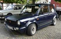 =Autobianchi Abarth A 112, ausgestellt in Lauterbach, 09-2018