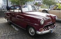 =Opel Olympia Rekord, Bj. 1953, 1500 ccm, 40 PS, ausgestellt in Lauterbach, 09-2018