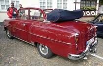 =Opel Olympia Rekord, Bj. 1953, 1500 ccm, 40 PS, ausgestellt in Lauterbach, 09-2018