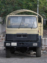 Ein Magirus-Deutz-LKW Mitte Dezember 2018 in Scharm El Scheich auf der Sinai-Halbinsel.