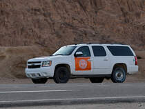 Ein Chevrolet Mitte Dezember 2018 auf der Sinai-Halbinsel.