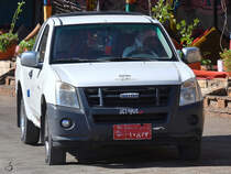 Ein Pick Up von Isuzu Mitte Dezember 2018 auf der Sinai-Halbinsel.
