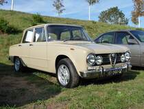 Alfa Romeo Giulia Super aufgenommen am 06.10.2018, Oldtimertage Linslerhof