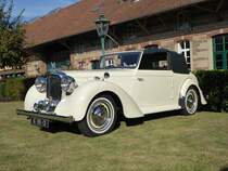 Alvis TA 14 Drophead Coupé aufgenommen am 06.10.2018, Oldtimertage Linslerhof
