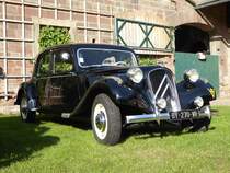 Citroen 11 CV aufgenommen am 06.10.2018, Oldtimertage Linslerhof