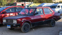 Ein Fiat 131 Mitte Dezember 2018 in Gizeh.