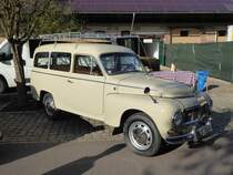 Volvo P 210 Duett aufgenommen am 06.10.2018, Oldtimertage Linslerhof