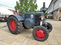 Lanz Bulldog D 1506 aufgenommen am 04.08.2018, Vintage Cars & Bikes in Steinfort
