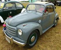 Fiat 500 Topolino, mit  amerikanisierter  Front, warbird & oldtimer day Bremgarten 2017