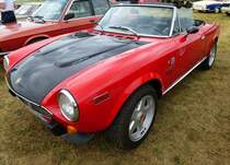 Fiat 2000 Abarth pininfarina, ausgestellt beim warbird & oldtimer day Bremgarten 2017