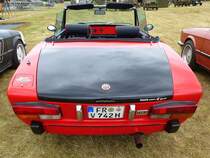 Fiat 2000 Abarth pininfarina, Heckansicht, warbird & oldtimer day Bremgarten 2017