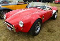 AC Cobra, britischer Sportwagen, gebaut von 1962-68, warbird & oldtimer day Bremgarten 2017