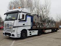 Mercedes Actros in Neubrandenburg am 16.12.2018
