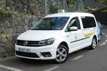 =VW Caddy von MascaExpress steht in Masca/Teneriffa in 01-2019