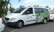 =MB Vito als Taxi steht am Loro-Parque/Teneriffa, 01-2019