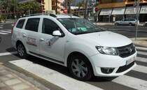 =Dacia als Taxi aus Adeje, 01-2019