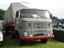 IFA W50 Sattelzug beim Treffen in Markleeberg 2007. Dieser LKW ist auf verschiedenen IFA Treffen zu finden, da auf dem Auflieer Ersatzteile lagern.