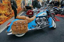 Indian Motorrad. Aufgewertetes Design. Foto: Berliner Motorrad Tage, BMT, 08.02.2019