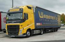 =Volvo FH von WABERER`S rastet im Oktober 2018 an der A 7