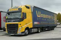 =Volvo FH von WABERER`S rastet im Oktober 2018 an der A 7